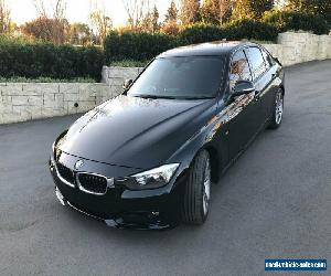 2012 BMW 320d F30 Sedan 4dr Spts Auto 8sp 2.0DT [MY13] Black Automatic A Sedan